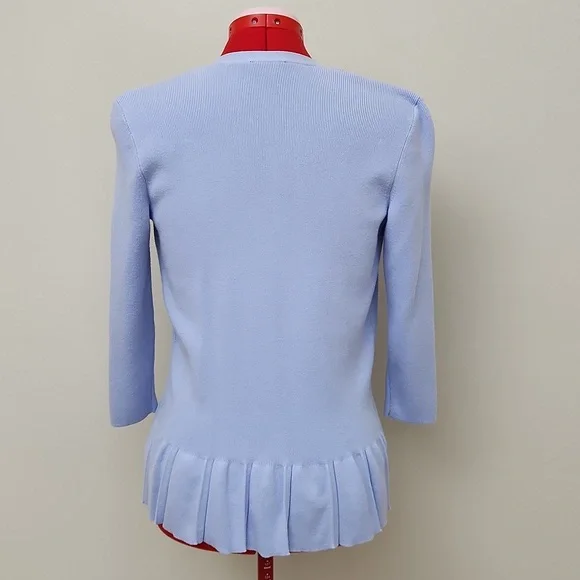 TALBOTS petite lavender purple size small cardigan - Picture 4 of 13